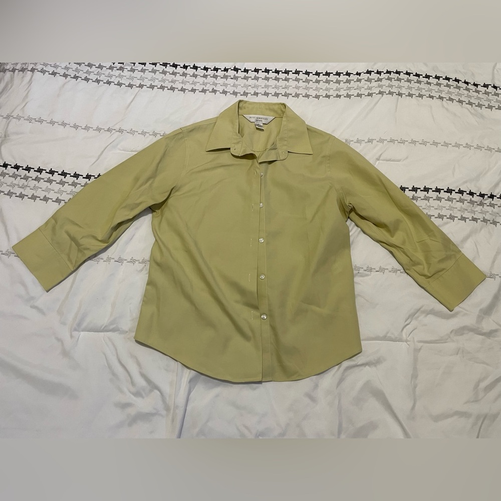 Mustard Yellow Dress Shirt